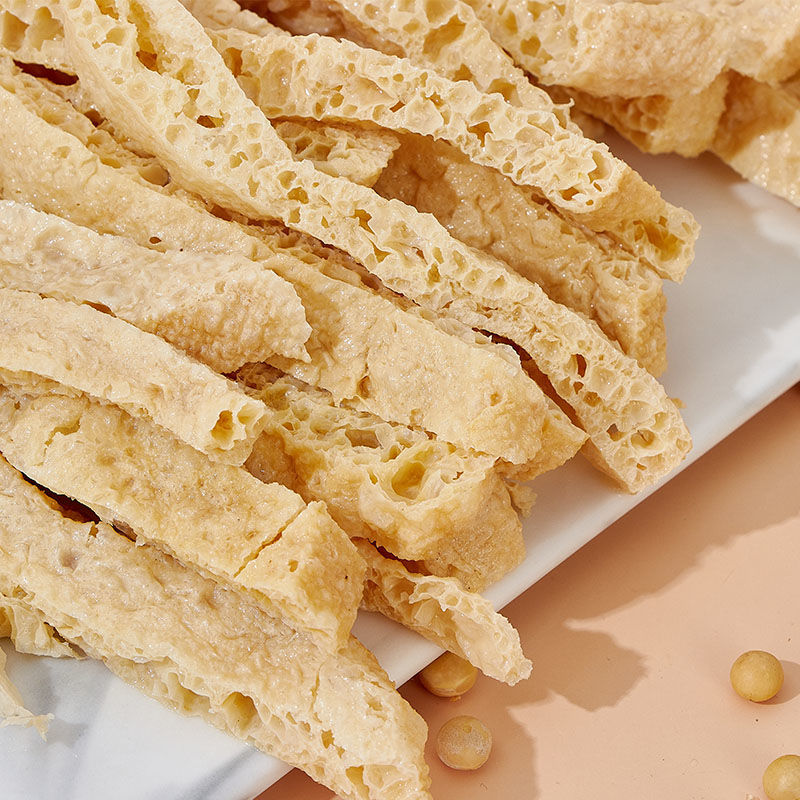 鹿色 陕西特产脆豆腐500火锅食材脆皮豆腐卤豆腐豆皮素鸡 脆豆腐250克