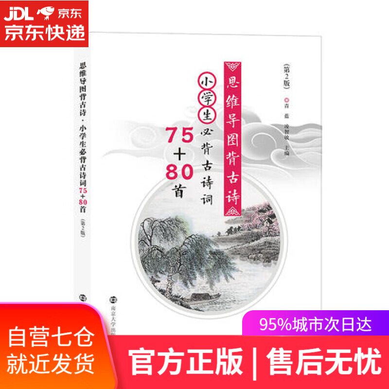 思维导图背古诗:小学生必背古诗词75+8