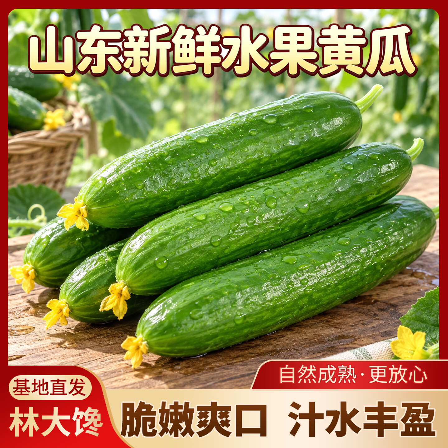 林大馋山东水果黄瓜净重5斤 12.6元 - 86线报 林大馋山东水果黄瓜净重5斤 12.6元 - 86线报