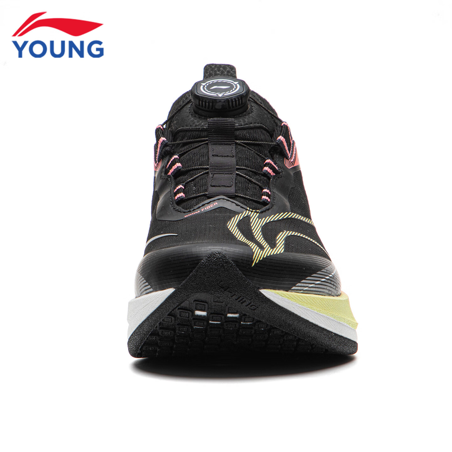 李宁(LI-NING)儿童跑步鞋2026秋冬新款赤兔9PRO男女大童䨻丝轻量高回弹跑鞋 黑色/银色46-6 赤兔9 PRO 41