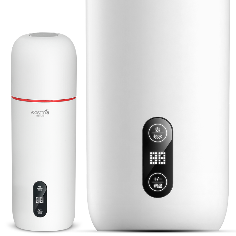 �¶��꣨Deerma����Яʽ��ˮ������ˮ���ɸǸ���ˮ�����¶� ������̴���ȫйѹ��304������ڵ�350mL ������DR035S