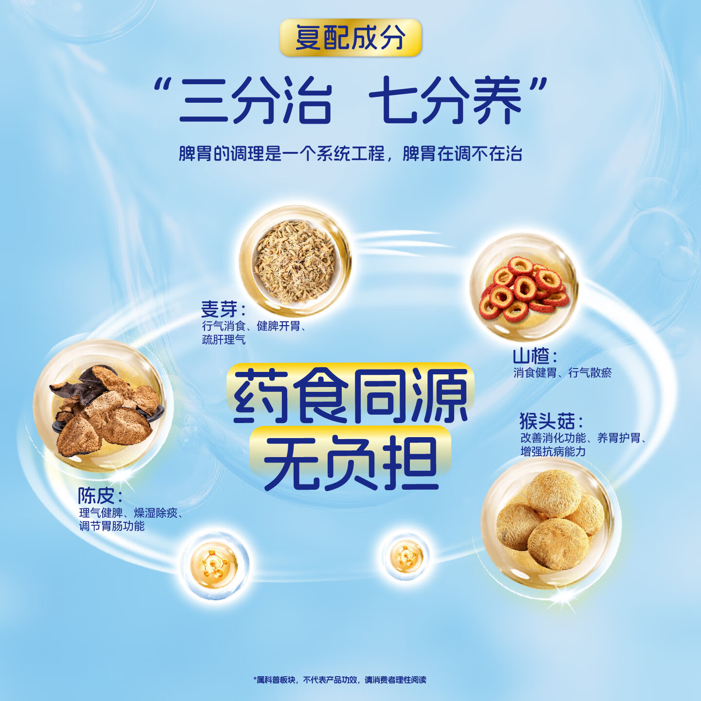 江太滋黄鸡肽猴头菇山楂饮养胃助消化小分子肽易消化食用滋补营养保健 【呵护脾胃小分子易吸收】猴头菇山楂饮 30ml*1盒