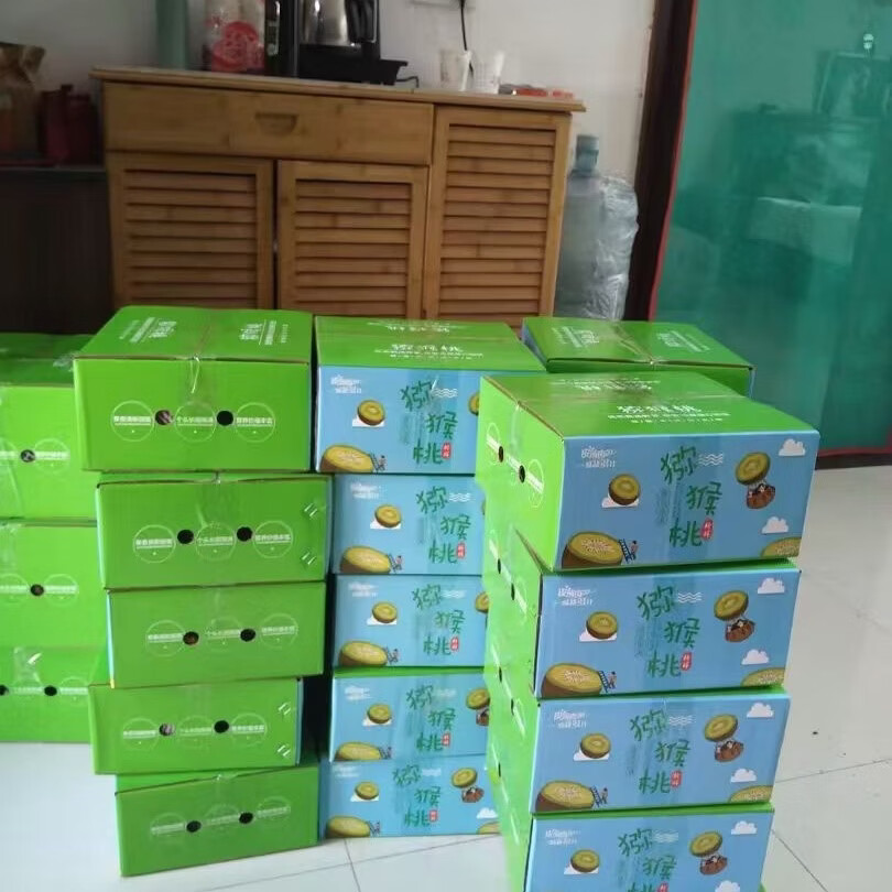 陕西周至翠香猕猴桃绿心奇异果 当季现摘5斤10斤散装礼盒产地直发 5斤散装 翠香中果