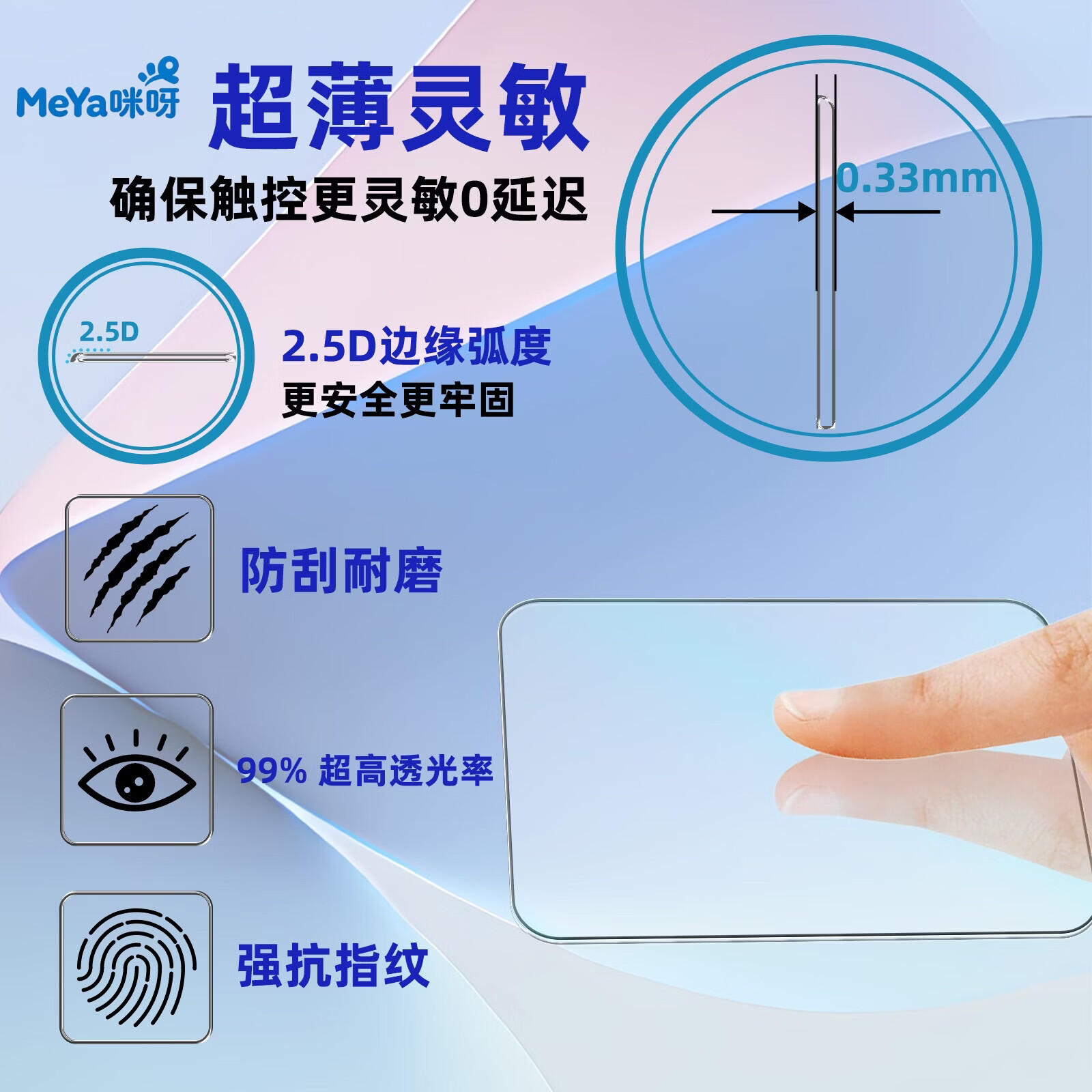 HeHe适用于大疆无人机相机钢化膜口袋3/Pocket 4贴膜口袋灵眸手持云台防爆钢化膜镜头膜屏幕保护膜 Pocket 3 1套装