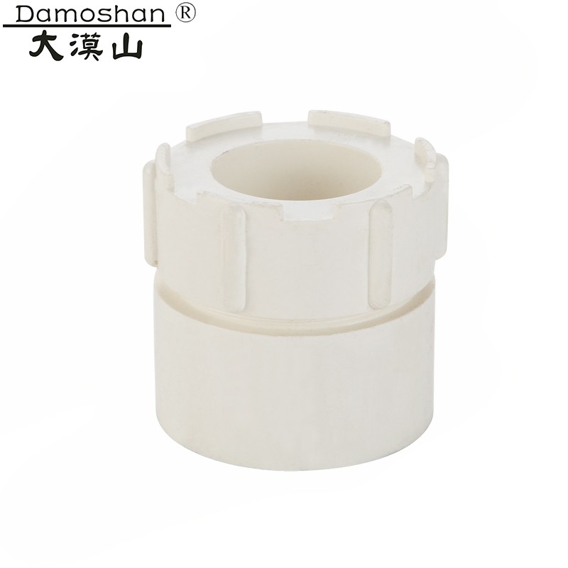 大漠山 pvc双用清扫口地面检查口排水管堵头帽检查口 pvc50清扫口【单