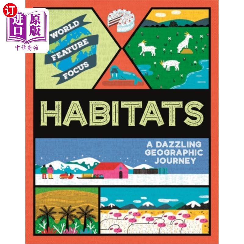 海外直订world feature focus: habitats 世界特色焦点:栖息地