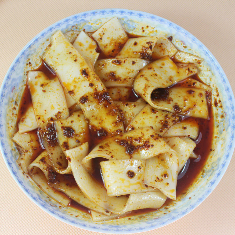 虎钢馋青海特色小吃商业巷丽丽麻辣烫宽粉调料份青海特产食用宽土豆粉