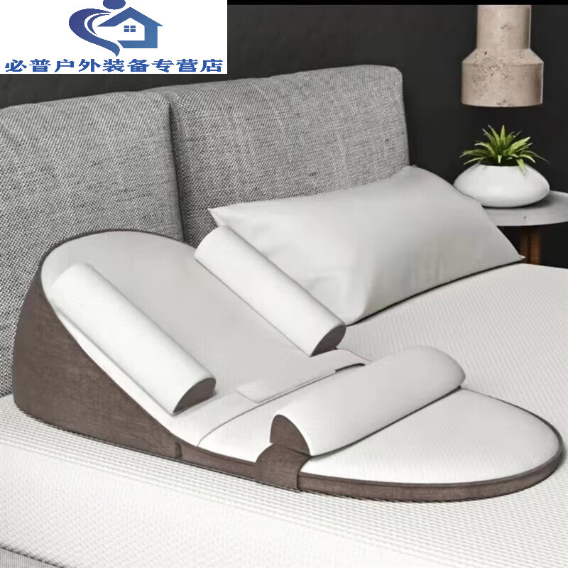 婴儿床中床宝宝斜坡垫防吐奶床新生儿防溢奶呛奶bb枕头 咖啡色防吐奶