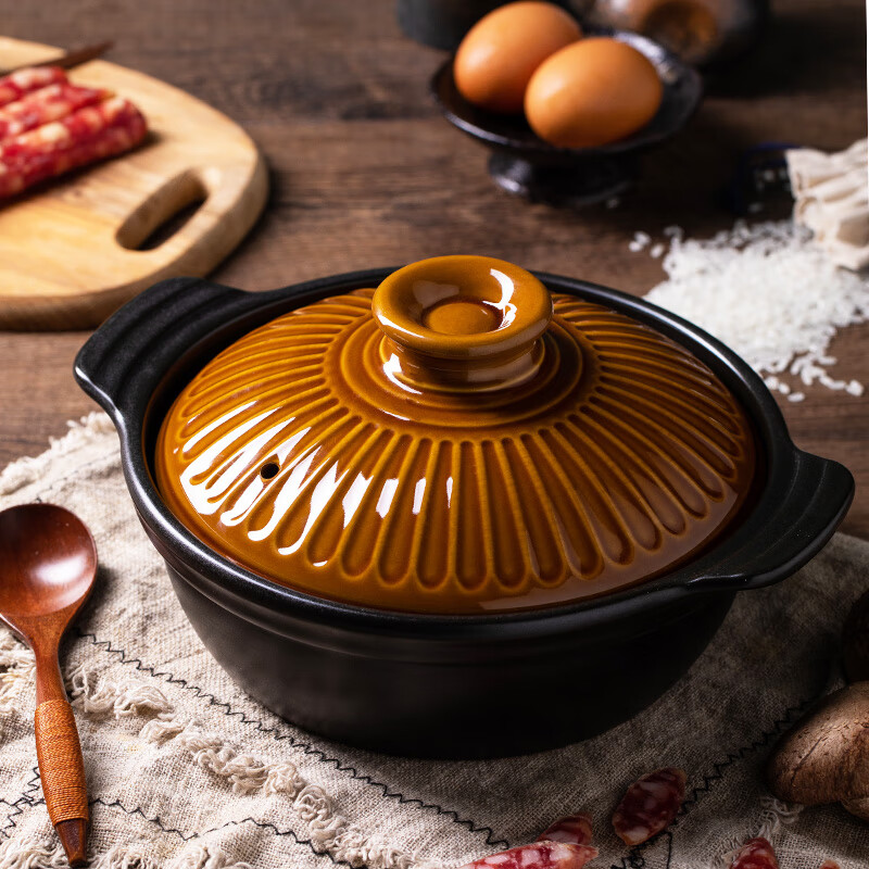 泥火匠光滑釉面砂锅