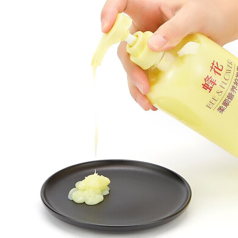 蜂花护发素小麦蛋白柔顺营养保湿顺滑丝肽精华修护改善干枯毛糙家庭装 小麦蛋白1L【赠16ml体验装】