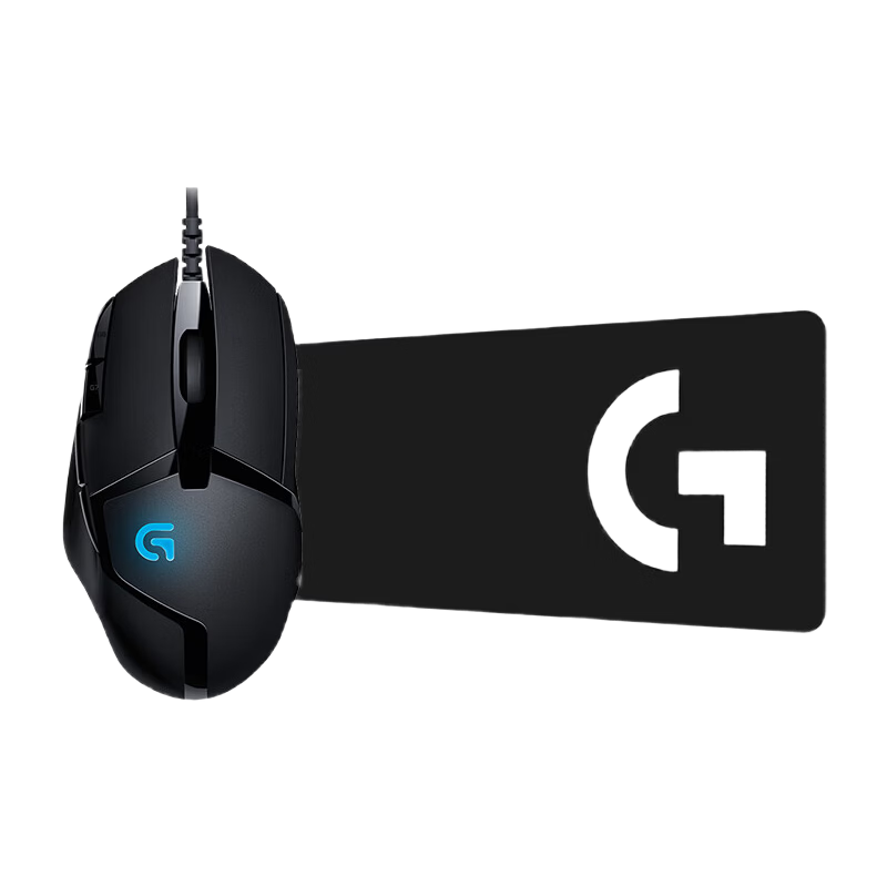 Logitech 罗技 G402 有线鼠标+游戏大桌垫 4000DPI 黑色