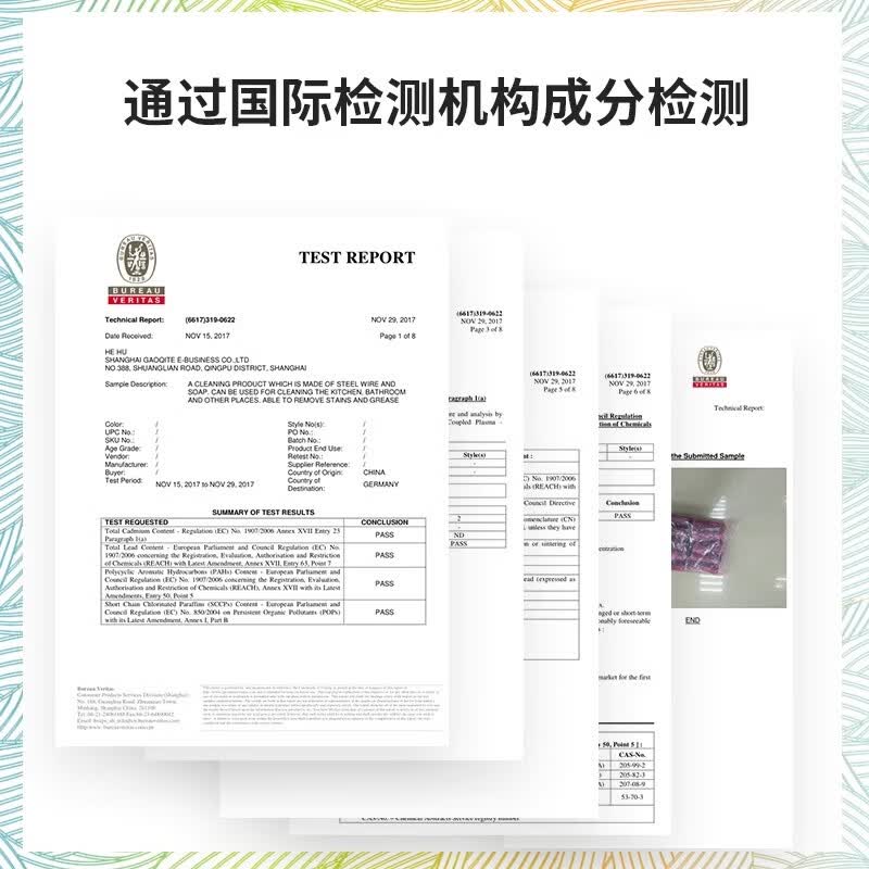 plazotta seit 1893德国 钢丝球厨房去污去油皂刷除油渍奇异刷魔力擦清洁球 1盒10片(带皂粉)