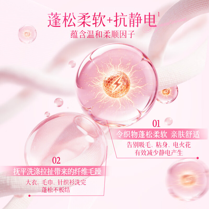 绿伞衣物香氛柔顺剂 柔软防静电 持久留香 母婴可用 衣物护理剂柔顺液 2L*1桶 芍药漫园