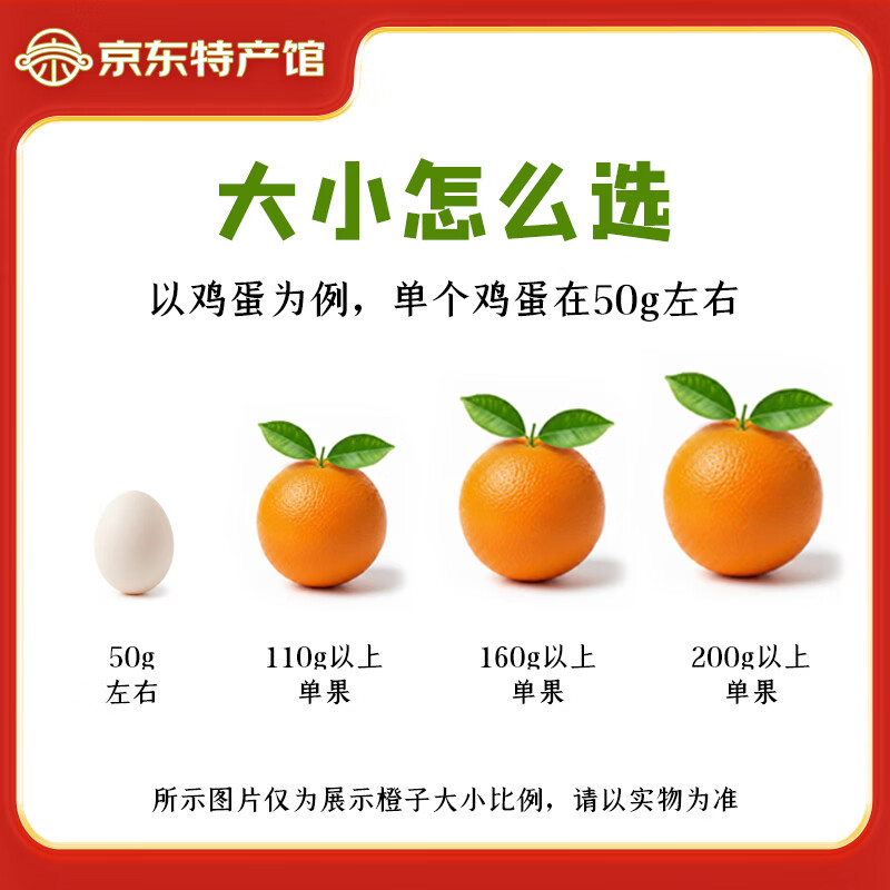 赣南脐橙 正宗赣南脐橙 江西赣州橙子手剥橙新鲜水果礼盒当季现摘时令生鲜 【90%回购】蕞划算-家庭礼盒装 5斤优选单果150-330g净重4.5斤+
