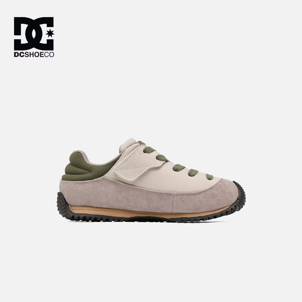 DCSHOES CAS MOAB童鞋儿童运动鞋2026新款中大童德训鞋复古百搭休闲鞋子6 苔原绿 37 码 适合脚长(228-232mm)