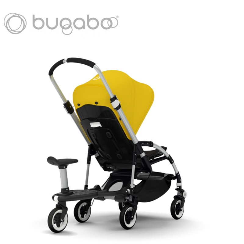 Bugaboo舒适儿童踏板 轻松推行2个宝宝 二宝必备 可坐可站 适用 Bee5/Fox/Ant 推车