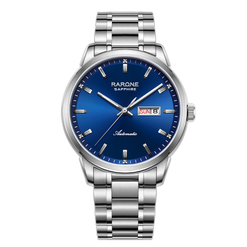 rarone雷诺手表高光系列自动机械腕男表大表盘商务简约防水884017