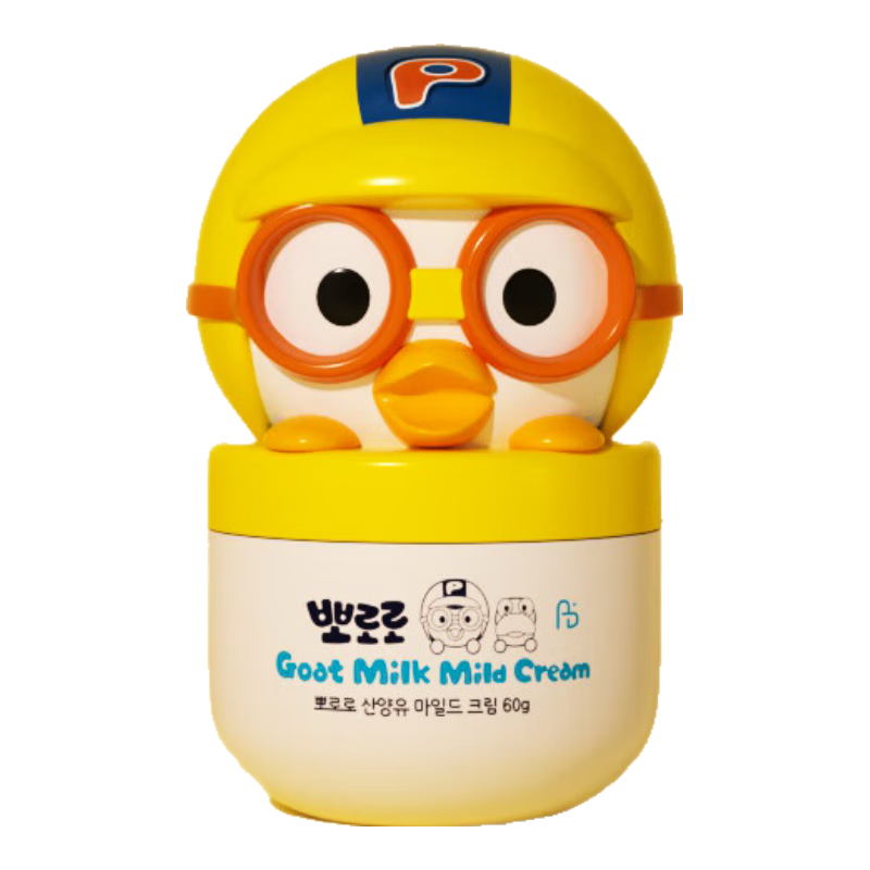 啵乐乐（Pororo）儿童婴儿宝宝面霜3-6-12岁 秋冬四季保湿面霜滋润修护肤乳进口 保湿温和润肤霜60g
