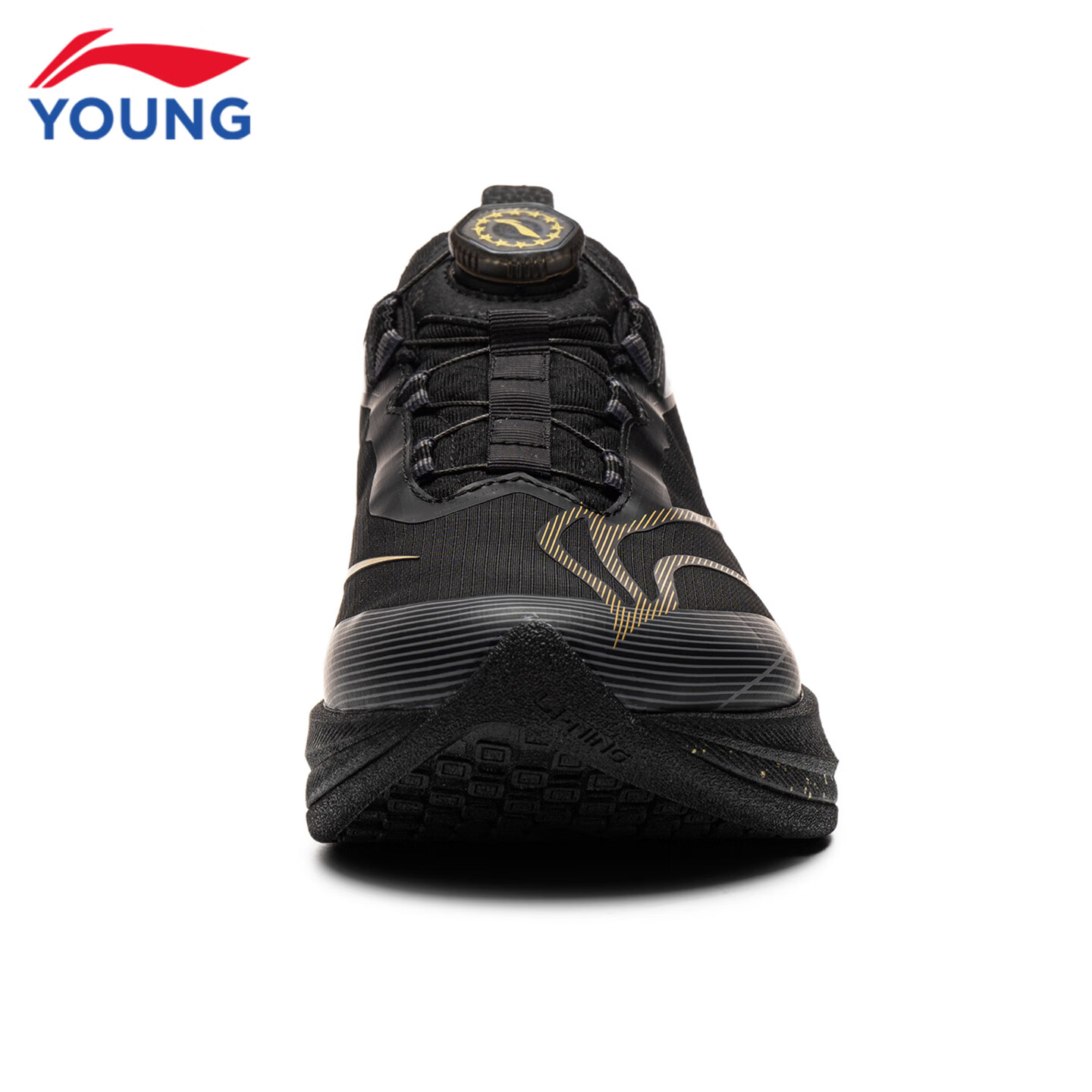 李宁(LI-NING)儿童跑步鞋2026秋冬新款赤兔9PRO男女大童䨻丝轻量高回弹跑鞋 黑色46-7 赤兔9 PRO 41