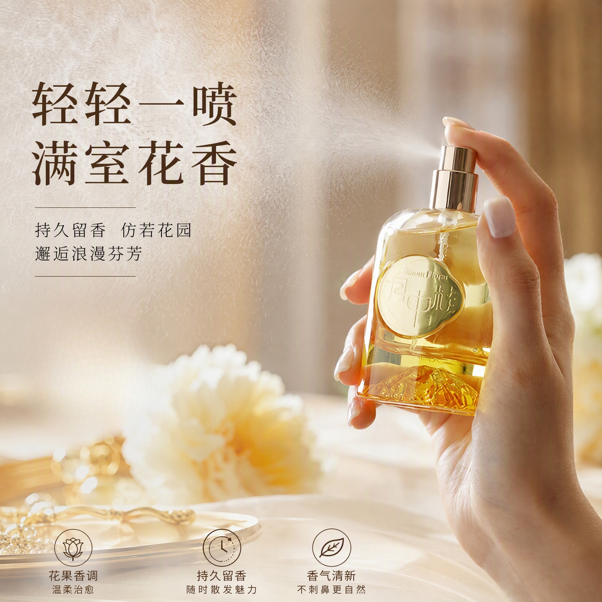 月中桂花香调香水持久留香送闺蜜女友生日礼物礼盒装清新淡香高级伴手礼 桂花香(有试香卡可试香) 【礼盒装】