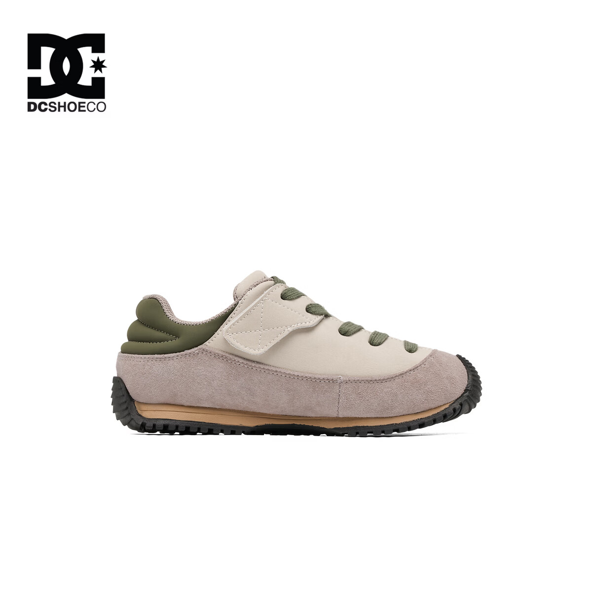DCSHOES CAS MOAB童鞋儿童运动鞋2026新款中大童德训鞋复古百搭休闲鞋子6 苔原绿 37 码 适合脚长(228-232mm)