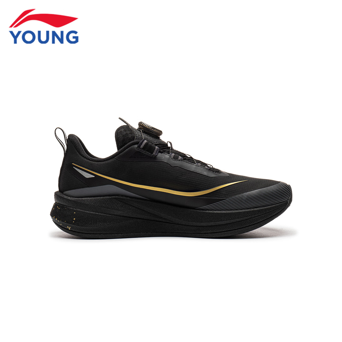 李宁(LI-NING)儿童跑步鞋2026秋冬新款赤兔9PRO男女大童䨻丝轻量高回弹跑鞋 黑色46-7 赤兔9 PRO 41