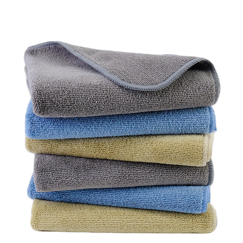 艾美雅廚房擦桌子抹布去油污不掉毛擦地拖地家政保潔搞衛(wèi)生專用吸水毛巾 30*40 超厚12條(駝色 深藍(lán) 深灰) 46克/條