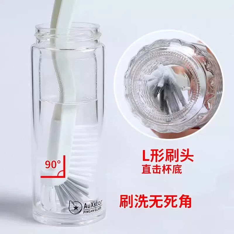 杯刷多功能清洁刷长柄家用无死角硬毛去渍刷水杯刷子小龙虾清洗刷 杯刷/龙虾刷【5个装】清洁更省力