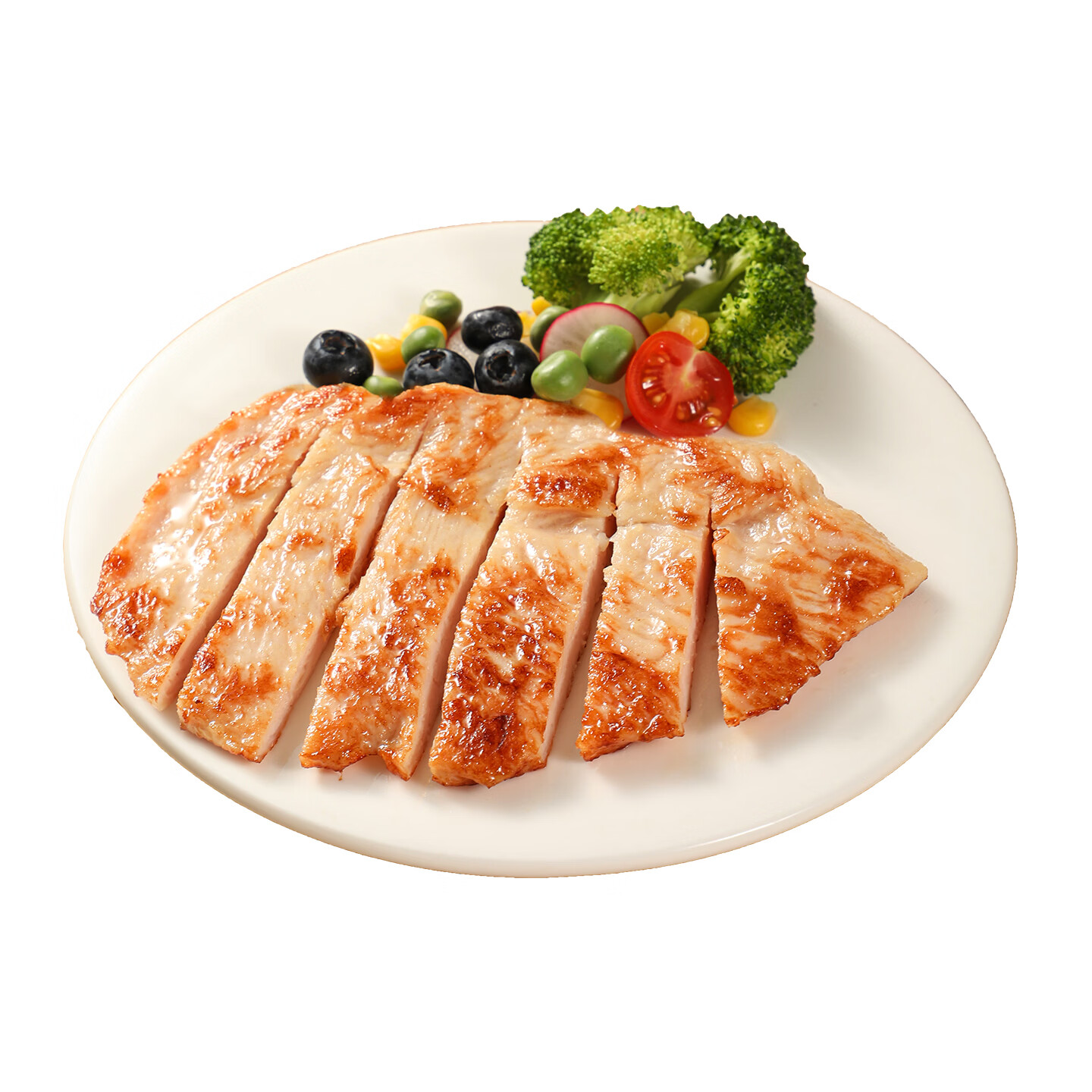 夏星鸡胸肉香煎鸡排减脂健身轻食代餐高蛋白早餐半成品空气炸锅食材 香煎鸡排5片【低脂高蛋白配料超干净】