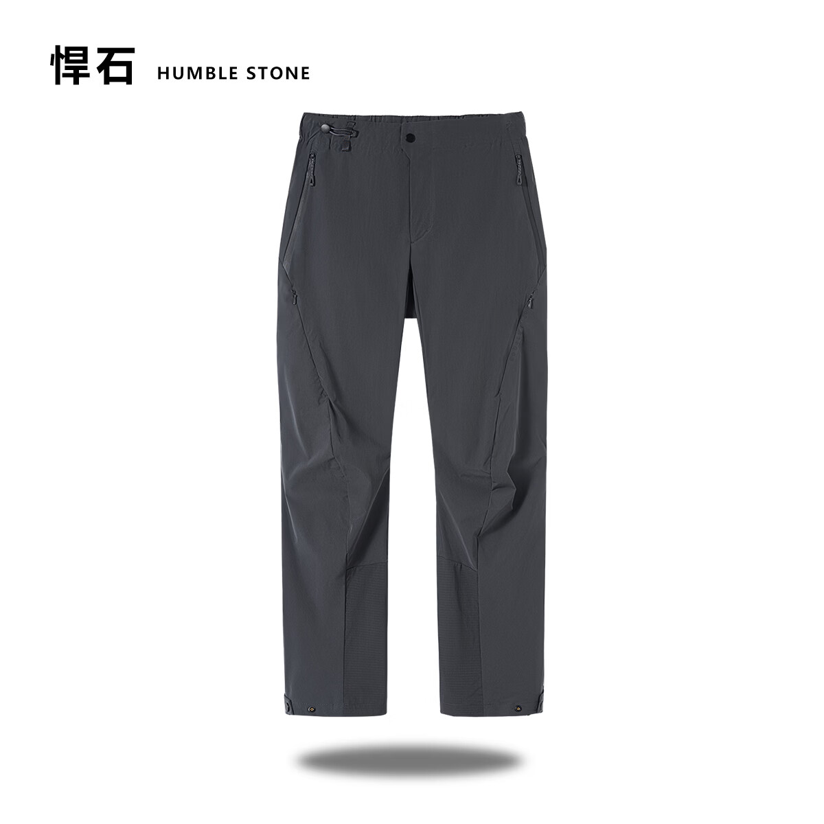 悍石HUMBLE STONE【运动.自由3.0】耐磨冲锋软壳休闲裤26008 玄青黑 L建议120-140斤