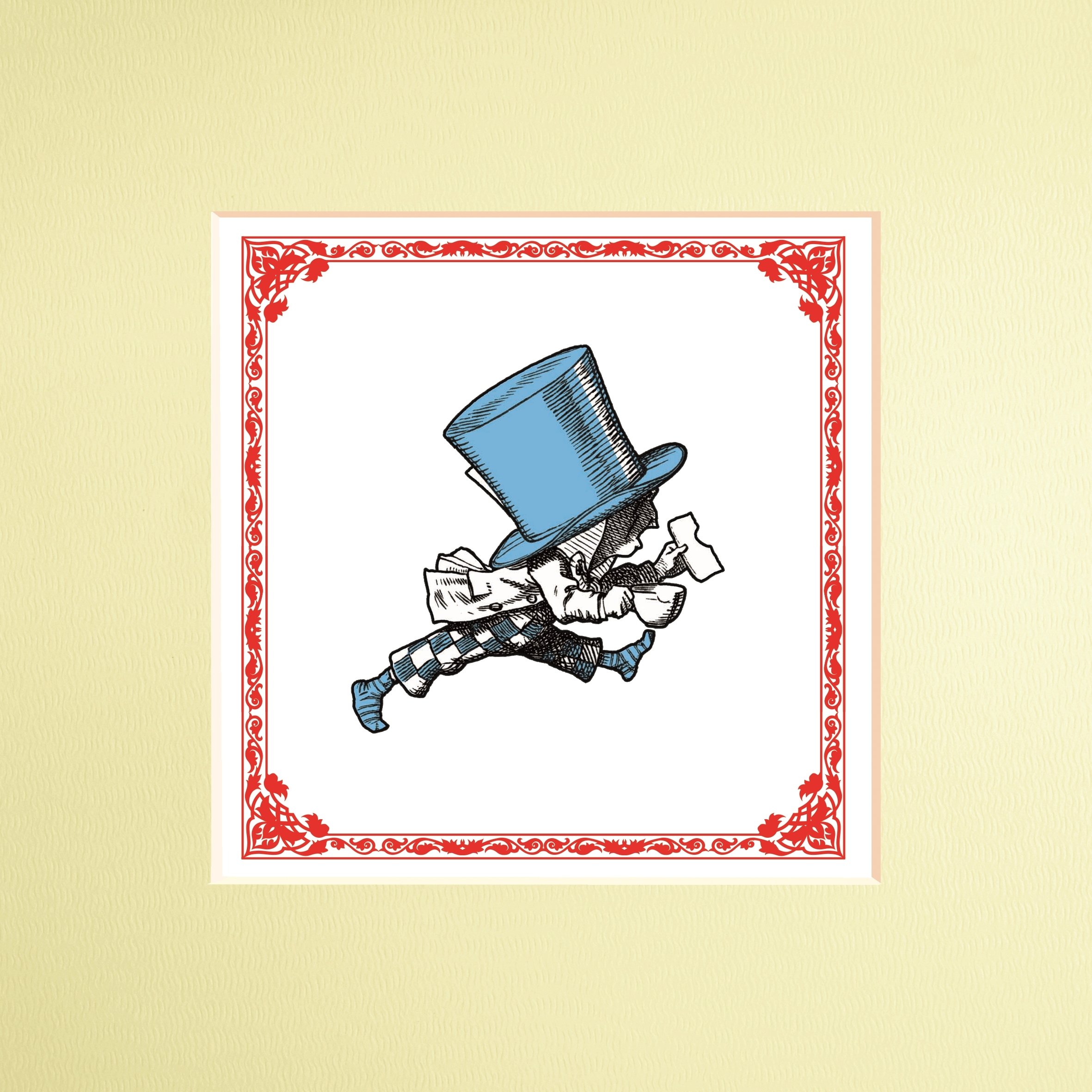 The Macmillan Alice: Print of Mad Hatter x 3