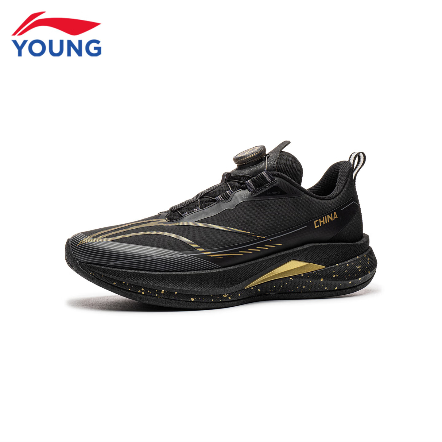 李宁(LI-NING)儿童跑步鞋2026秋冬新款赤兔9PRO男女大童䨻丝轻量高回弹跑鞋 黑色46-7 赤兔9 PRO 41