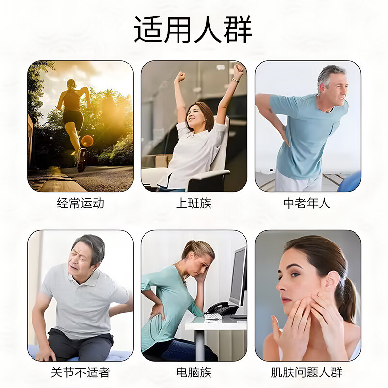 益岐澳洲鸸鹋膏鸵鸟油舒筋活络按摩发热舒缓肩颈椎腰腿关节按摩膏 鸸鹋油5瓶装