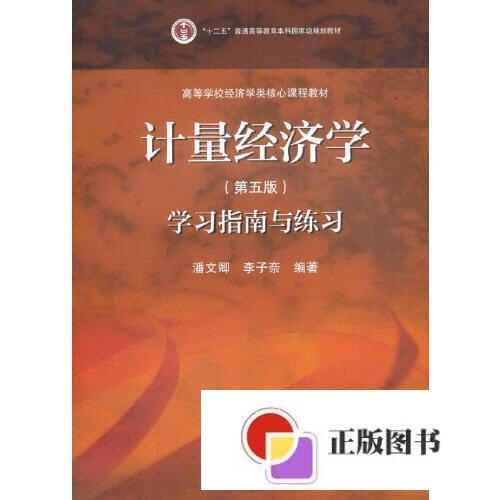 【二手9成新】计量经济学（第五版）学习指南与练习 /潘文卿 李子奈 高等教育出