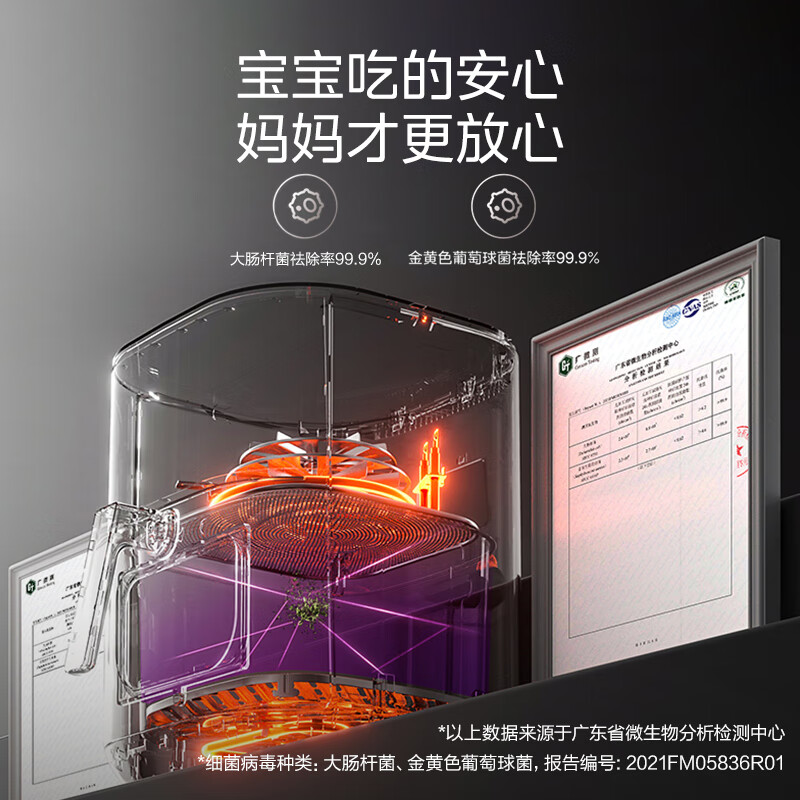美的MF-KZC5504空气炸锅 - 释放美食潜力的魔法厨房利器