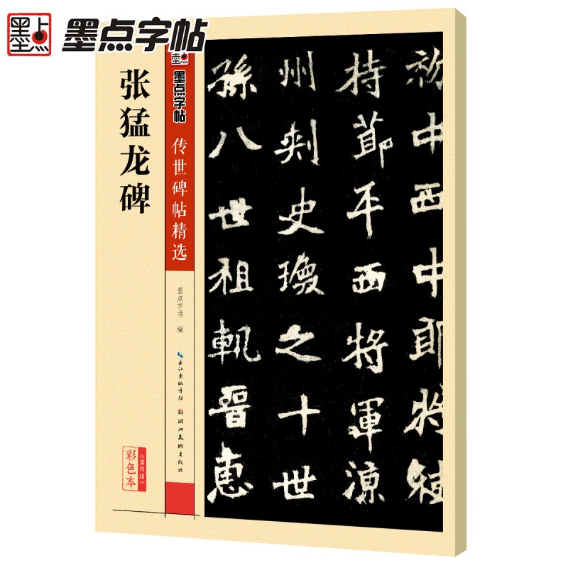 张猛龙碑墨点字帖毛笔楷书法详解成人初学者