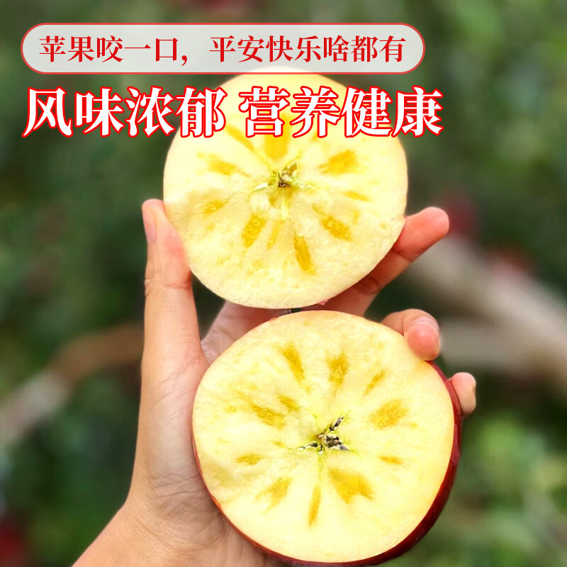 勿语大凉山盐源冰糖心丑苹果 新鲜现摘高原孕妇水果 【超大鲜果巨无霸】5斤装大果单果245g+