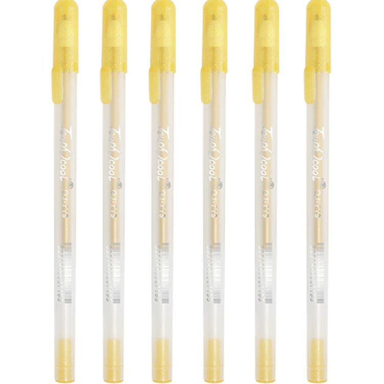 ���ĸ߹��DIY��ɫ��ֽ���߱����Ա��ֻ������ר�ñʻ滭Ϳѻ�ʼ�Լ�� �����ʱ� �ʷ�0.8mm 6֧װ��ɫ