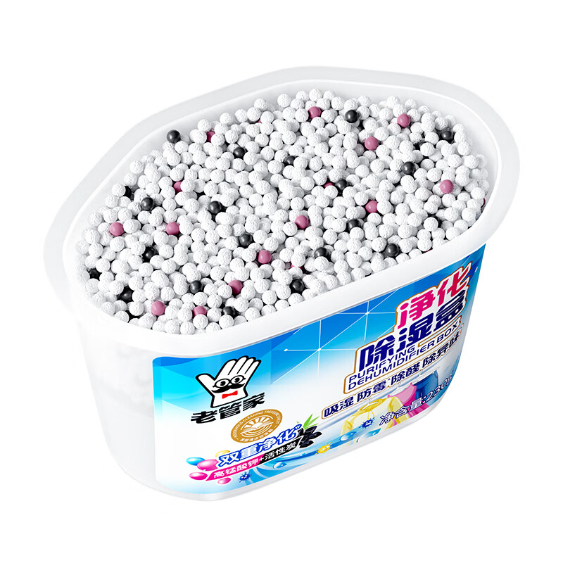 老管家除湿盒活性炭吸湿防霉净化 230g*6盒
