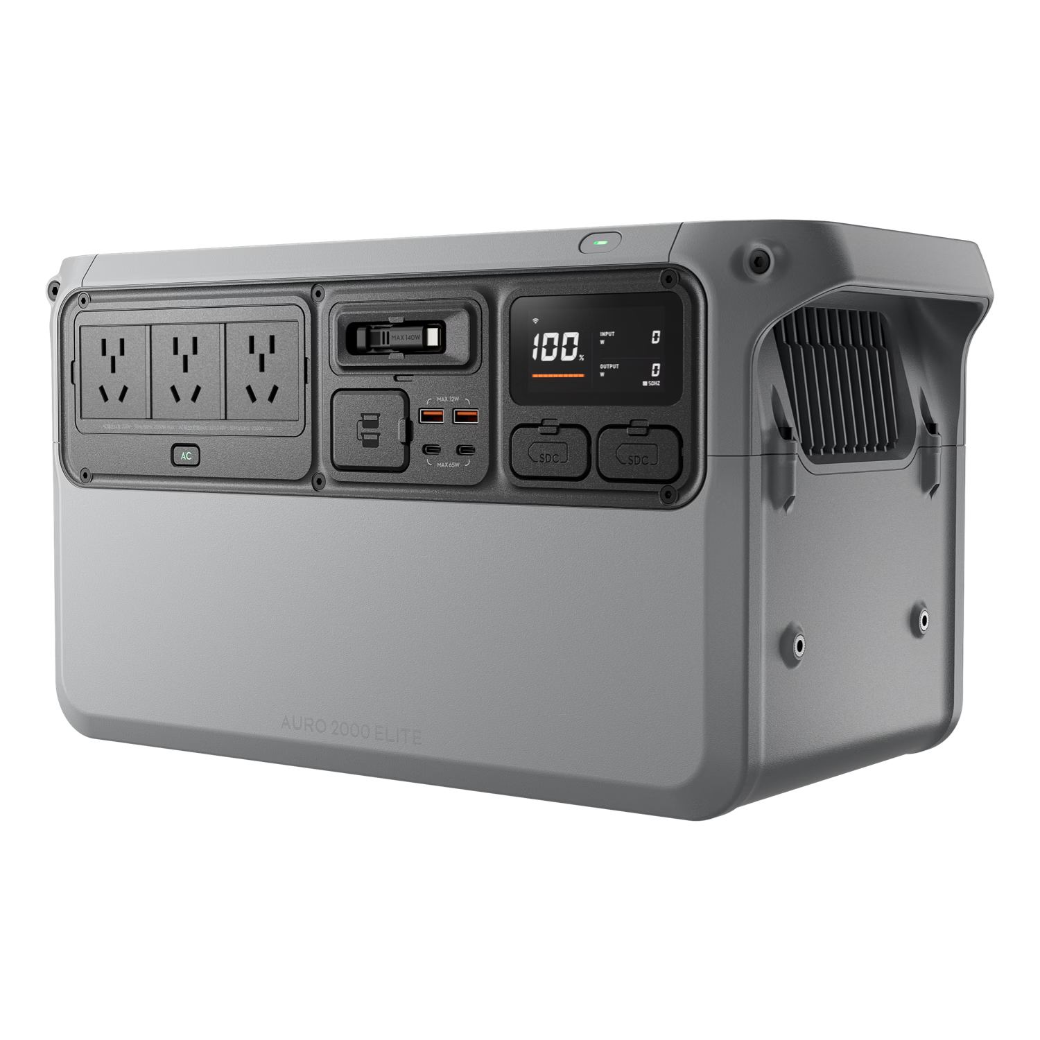 大疆(DJI)户外移动电源220V【更轻更小2度电】DJI Power Auro 2000 Elite 便携电池储能大容量车载摆摊露营