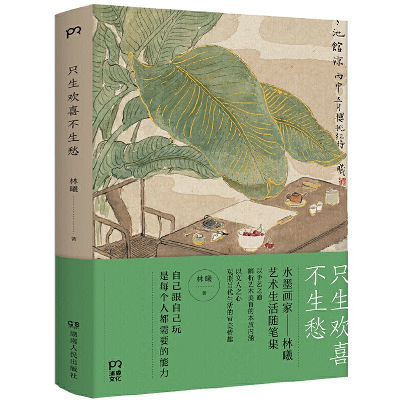 水墨画家林曦艺术生活随笔集谈文学谈艺术之道论无用之美 只生欢喜不