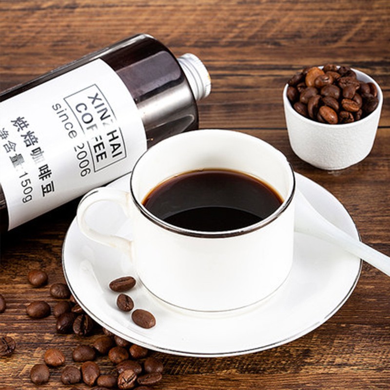 新寨小包装意式浓缩精品咖啡豆150g 云南保山小粒深度烘焙可现磨 咖啡