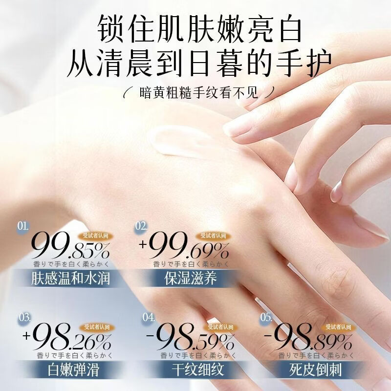 梵西护手霜70g/支 滋润保湿补水防干裂留香秋冬春便携学生 【雪落栀子】香氛护手霜70g 三支装【晚秋白茶+北国雪松+雪落栀子】