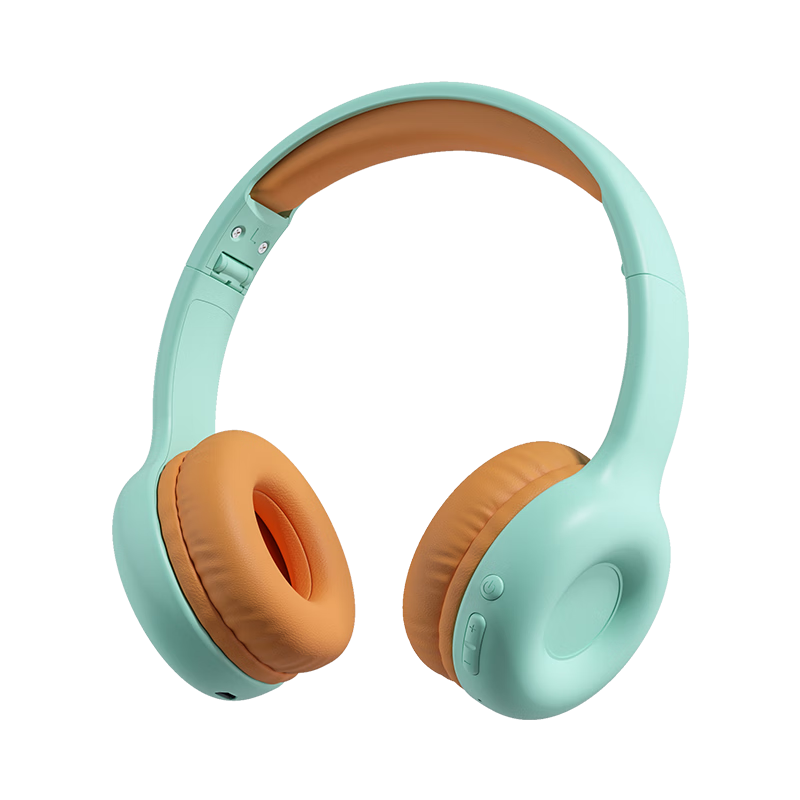 KO-STAR BT-688兒童耳機頭戴式網(wǎng)課無線藍牙有線帶麥音學(xué)習(xí)降噪女男生日節(jié)日禮物iPad手機通用頭戴耳麥 【藍牙/有線+手機平板通用】綠色