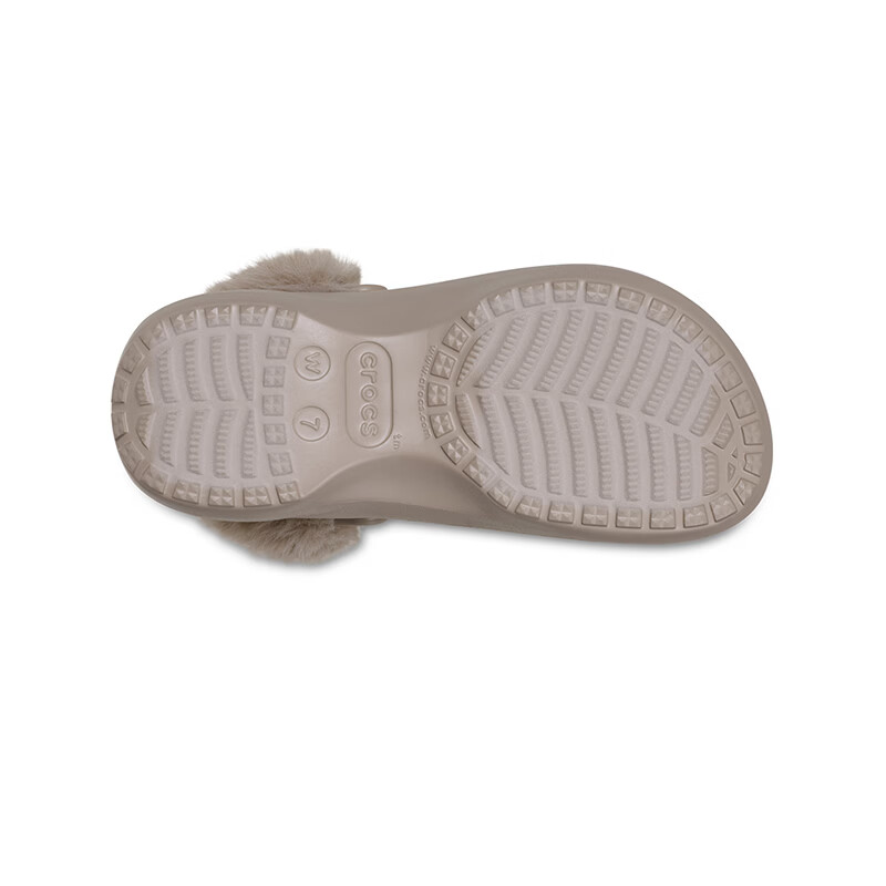 卡骆驰(CROCS)经典绒花云朵暖绒洞洞鞋保暖女鞋|214733 甜酒棕-2NM 36 /37(230mm)