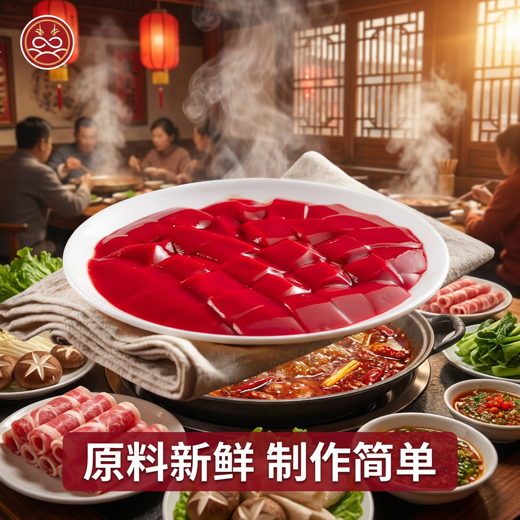 暖仔2026年升级速冻鸭血升级自制AB包鲜鸭血浆美味火锅串串香爽脆爆香 【2026年升级ab包】速冻鸭血500g*1(尝鲜装)