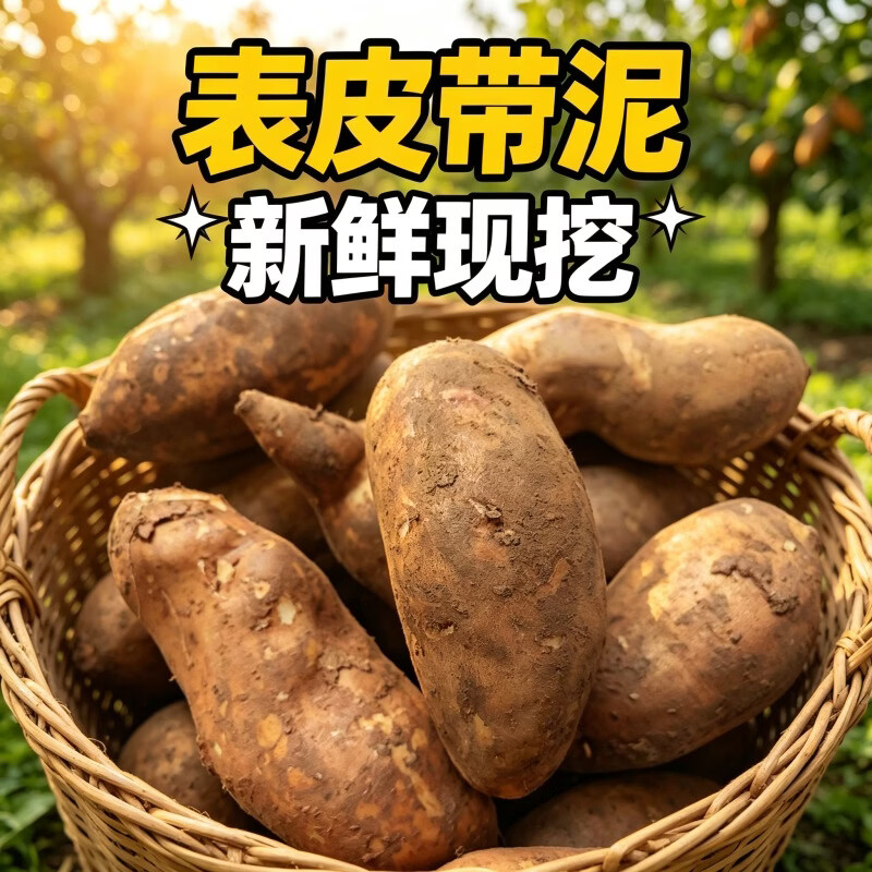 正宗云南天山雪莲果新鲜应季低糖水果脆甜多汁整箱批发 优选1斤中小果试吃装(单果100克以上)