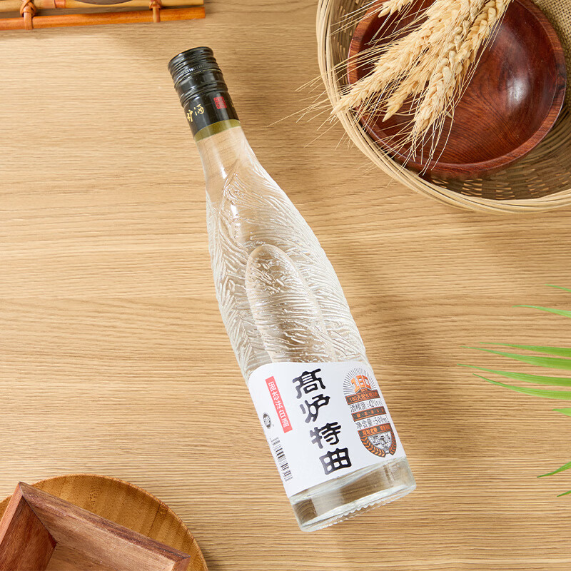 高炉家高炉特曲老酒回归 纯粮食酿造双轮工艺双重发酵白酒浓香型口粮酒 40.6度 500mL 12瓶 整箱发货【口粮囤酒】无礼袋