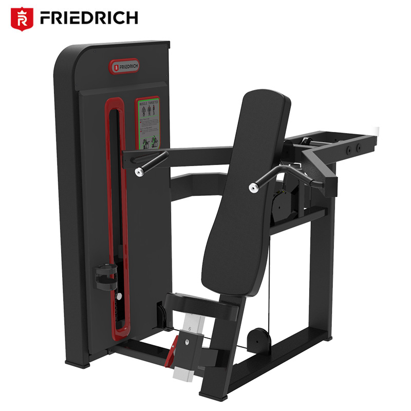 腓特烈(friedrich) 商用坐姿推举肩健身训练器健身房工作室企业健身