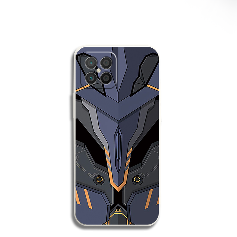 留春 中国移动NzoneS7Pro+手机壳华为S7Pro保护套Nzone防摔por全包直边软情侣机械 nzone-s7pro+【优雅黑-幻影铠甲 】全包